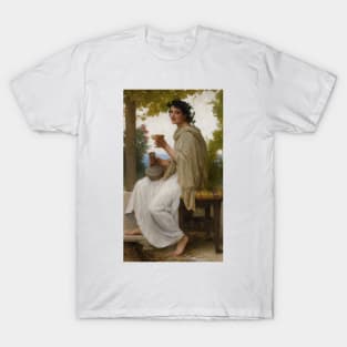 Bacchante by William-Adolphe Bouguereau T-Shirt
